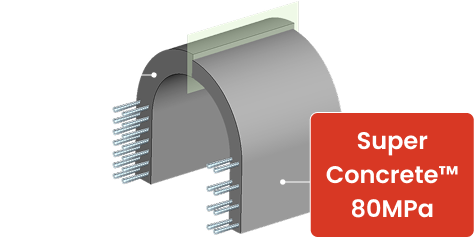 슈퍼콘크리트™ 80MPa